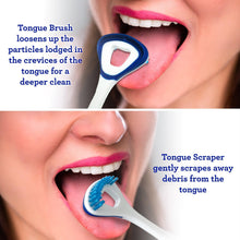 Load image into Gallery viewer, Dual Action Tongue Cleaner - 1 Pack (Color Varies)
