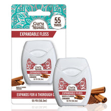 Load image into Gallery viewer, Cinnamon Flavored Expandable Dental Floss - 55 Yards
