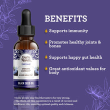 Load image into Gallery viewer, Natural Cold Pressed Black Seed Oil With Vitamin D3, K2 &amp; E
