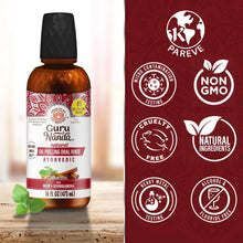 Load image into Gallery viewer, Refill Size - Coconut &amp; Cinnamon Oil Pulling Flavor + Neem &amp; Ashwagandha - 16oz
