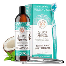 Load image into Gallery viewer, Coconut + Peppermint Pulling Oil, 8 Fl Oz - 1 Pk
