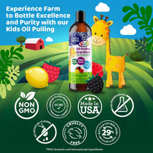 Load image into Gallery viewer, Kids Oil Pulling- Berry Lemon Rose Flavor - 8 oz
