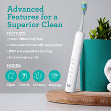 Load image into Gallery viewer, Lion &amp; Lamb 2.0 Portable Toothbrush &amp; Water Flosser - White
