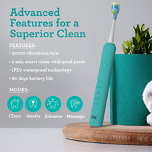 Load image into Gallery viewer, Lion &amp; Lamb 2.0 Portable Toothbrush &amp; Water Flosser - Teal
