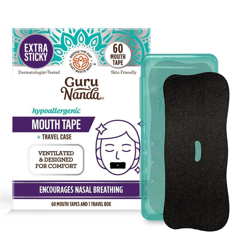 Mouth Tape with Travel Case - 60 Count