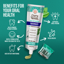 Load image into Gallery viewer, Fluoride-Free Whitening Toothpaste With Hydroxyapatite - 4 Pack
