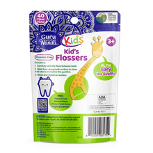 Load image into Gallery viewer, Kids&#39; Giraffe Shaped Flossers, Fluoride -Free - 40 Pack
