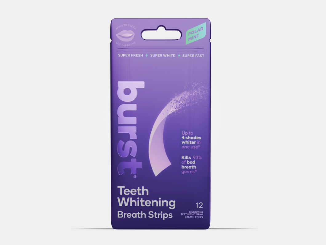 Dissolving Strips for Fresh Breath and White Teeth