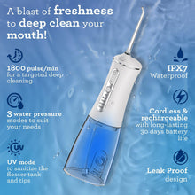 Load image into Gallery viewer, Advanced Dental Water Flosser (with UV light) + Concentrated Mouthwash
