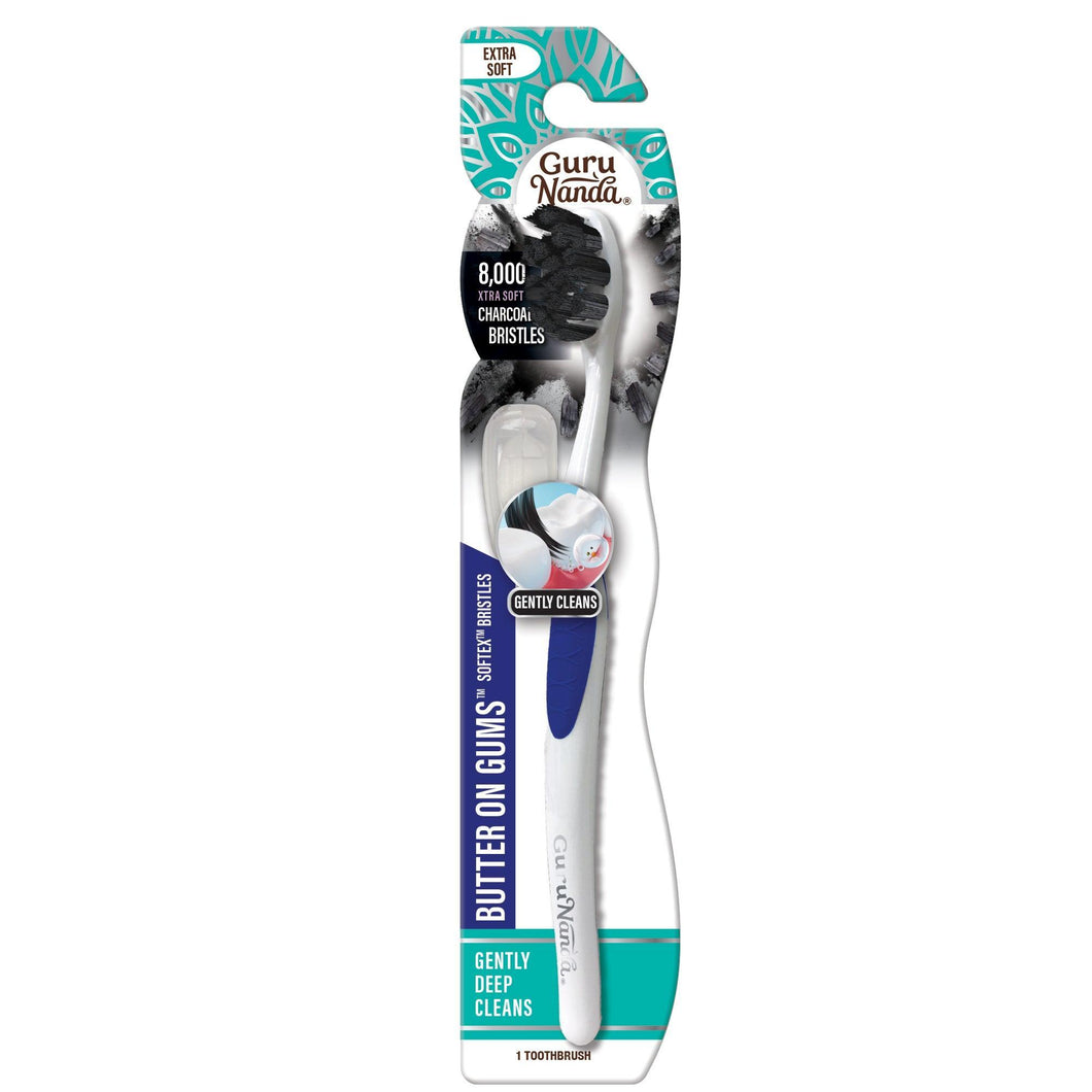 Butter On Gums Charcoal Toothbrush (1-Pack)