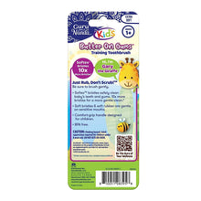 Load image into Gallery viewer, Kids Butter on Gums Giraffe Training Toothbrush with Cover (1-Pack)
