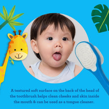 Load image into Gallery viewer, Kids Butter on Gums Toddler Toothbrush Set with Timer
